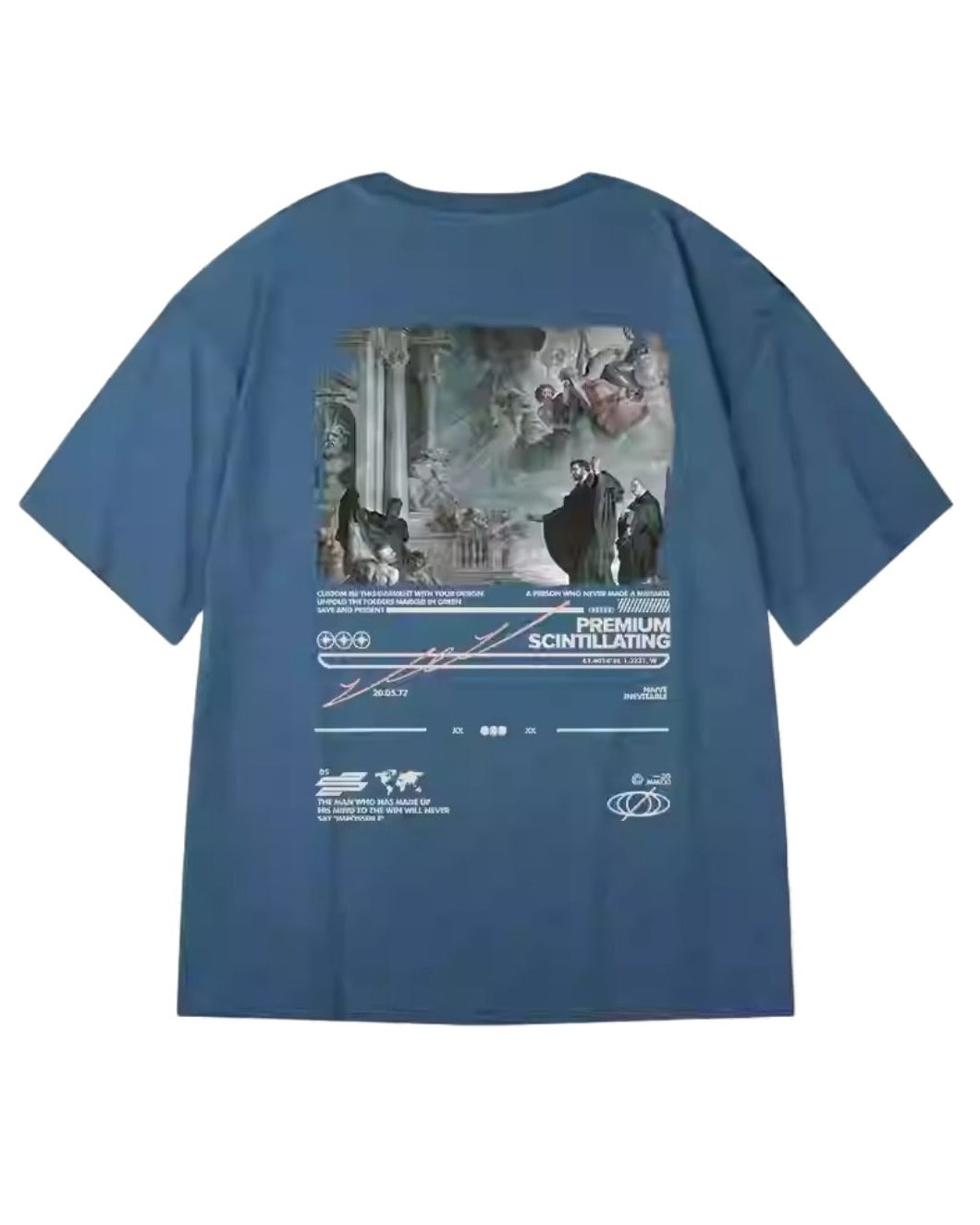 ヒストリカルビジュアルプリント半袖Tシャツ U2248