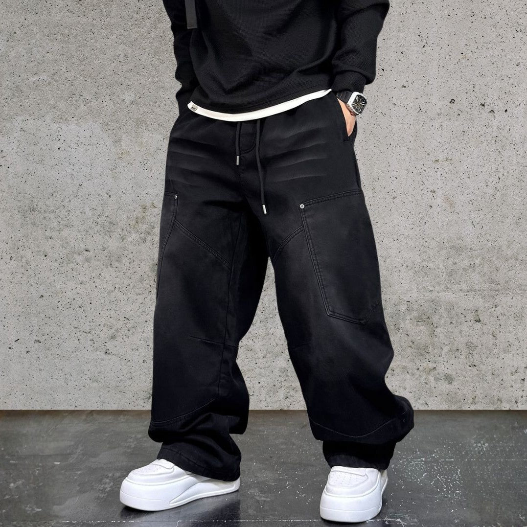 フェードトーンワイドカーゴパンツ U2540