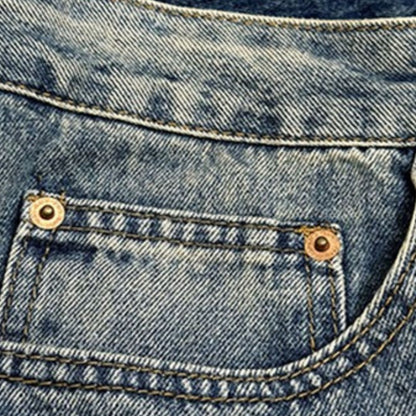 スターペイントワイドデニムパンツ U2518