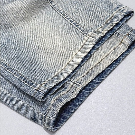 ウォッシュドワイドシルエットデニムパンツ U2585