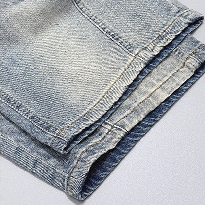 ウォッシュドワイドシルエットデニムパンツ U2585