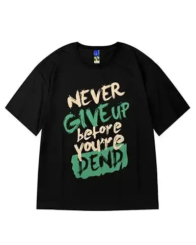 インパクトロゴストリートスタイル半袖Tシャツ U2254