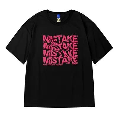 ルーズシルエットプリント半袖Tシャツ U2321