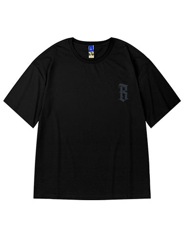 ストリートクラシックフォントアート半袖Tシャツ U2158