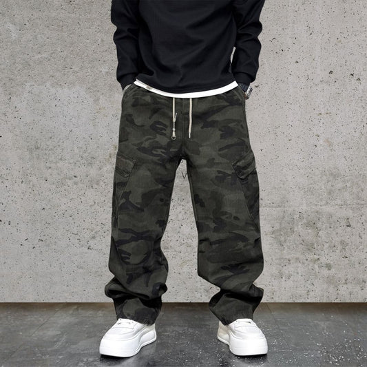 タクティカルカモフラージュカーゴパンツ U2539