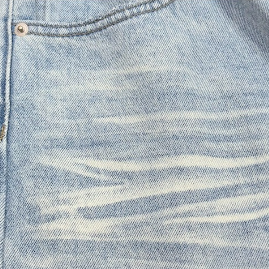 ライトウォッシュワイドデニムパンツ U2506