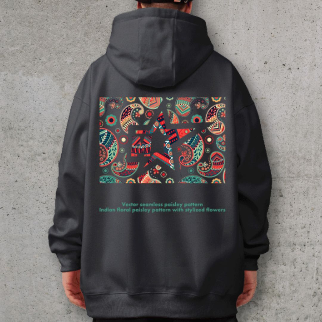 ペイズリーグラフィックパーカー U2381 – URBAN GROW