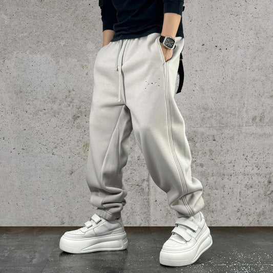 シンボルステッチリラックススウェットパンツ U2034