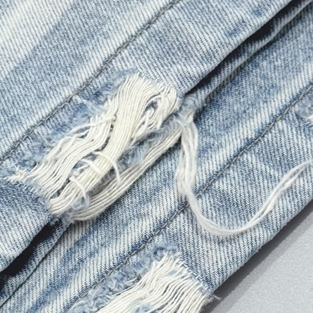 ライトウォッシュワイドデニムパンツ U2506