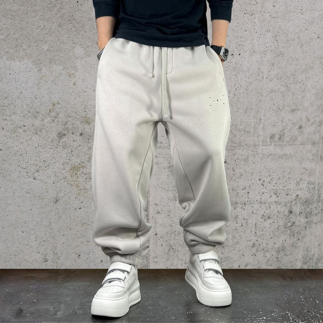 シンボルステッチリラックススウェットパンツ U2034