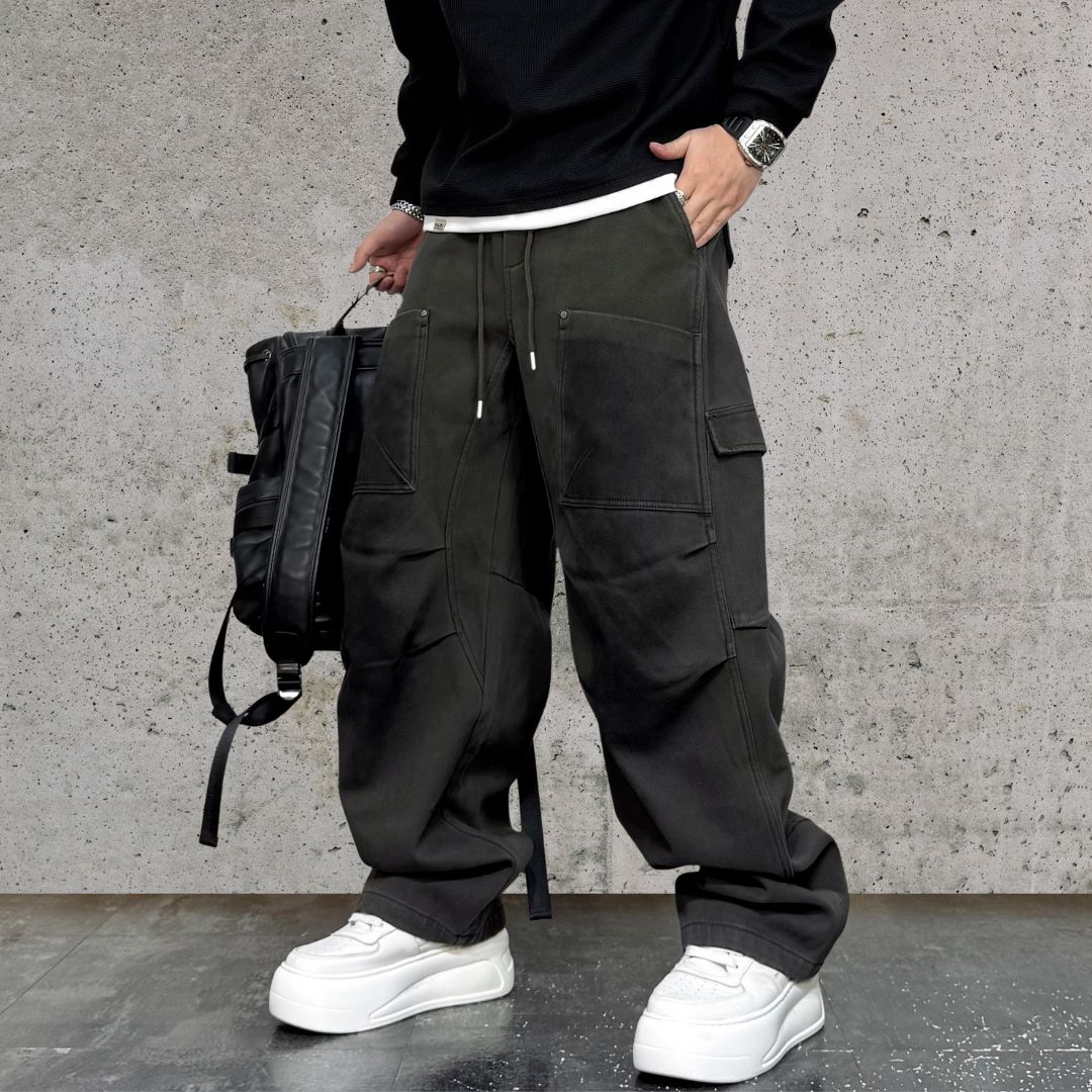 タクティカルシルエットカーゴパンツ U2537