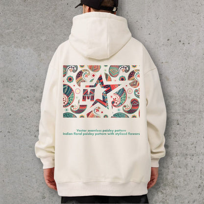 ペイズリーグラフィックパーカー U2381