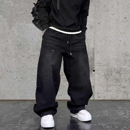 フェードトーンワイドカーゴパンツ U2540