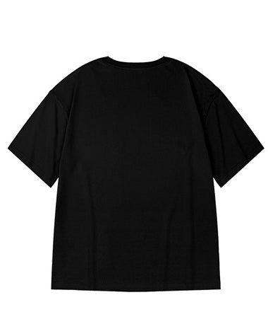ラインアートデザイン半袖Tシャツ  U2201