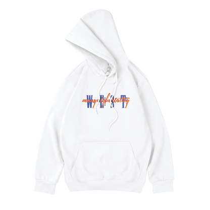 レタリングフロントデザインパーカー U2389