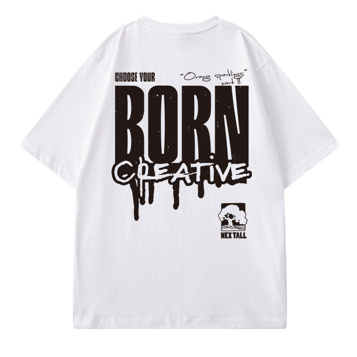ドロップインクオーバーサイズ半袖Tシャツ U2595