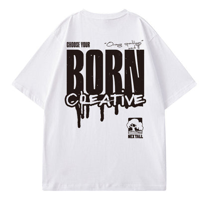ドロップインクオーバーサイズ半袖Tシャツ U2595