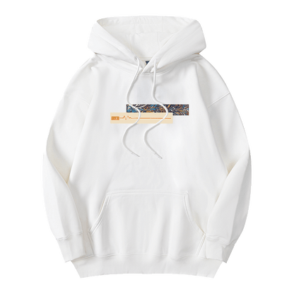 アートラインフロントデザインパーカー U2415