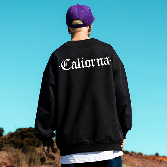 【OUTLET/即納】カリフォルニアプリント長袖スウェット U1906