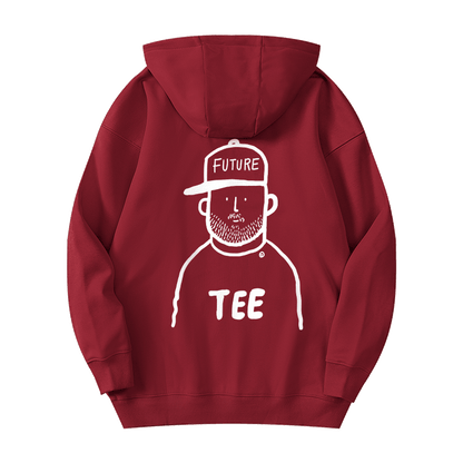 アートラインイラストデザインフーディー U2418