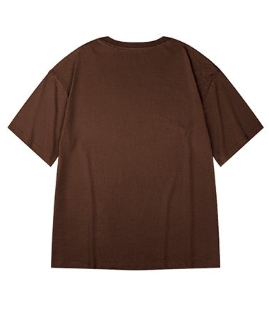 【OUTLET/即納】ドリップロゴワンポイント半袖Tシャツ U2250