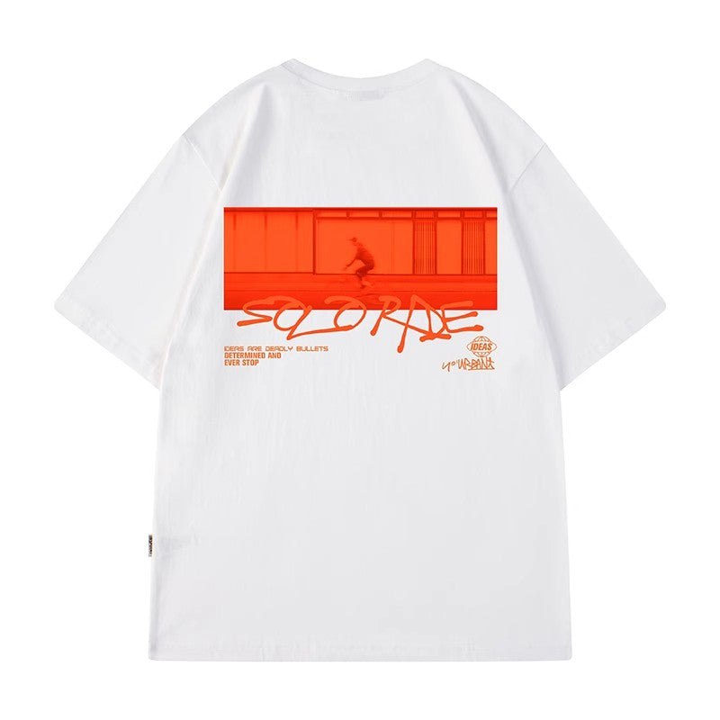 【OUTLET/即納】ヒップホップ半袖Tシャツ U1810