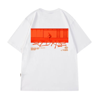 【OUTLET/即納】ヒップホップ半袖Tシャツ U1810