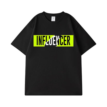 インフルエンサープリント半袖Tシャツ U1649