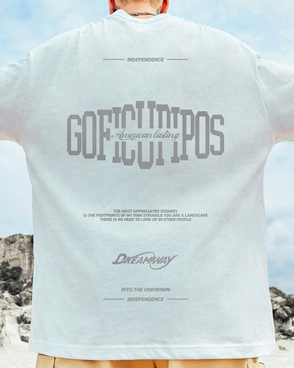 【OUTLET/即納】ランドスケープステートメントロゴ半袖Tシャツ U2309