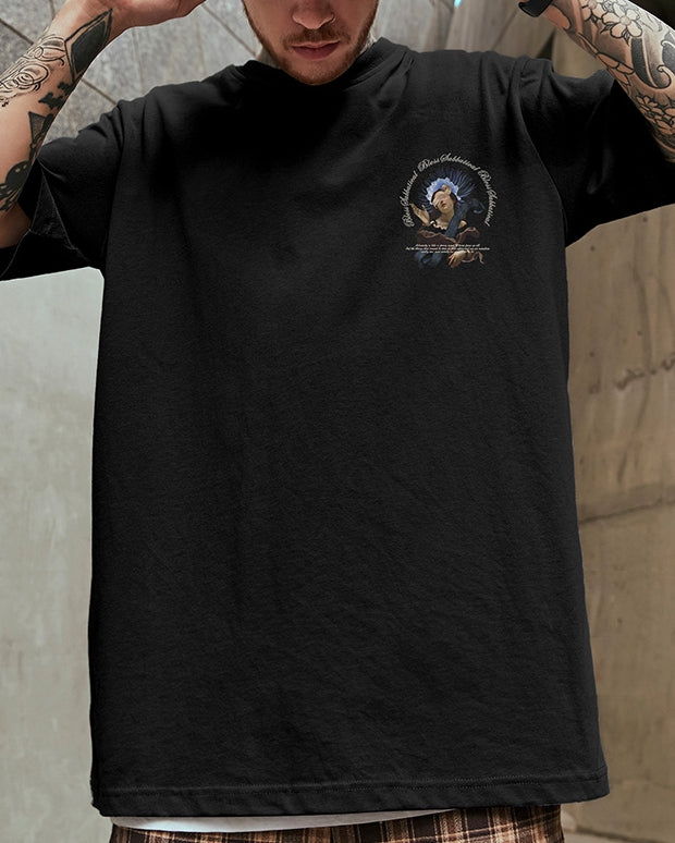 クラシックエンジェルグラフィック半袖Tシャツ U2249