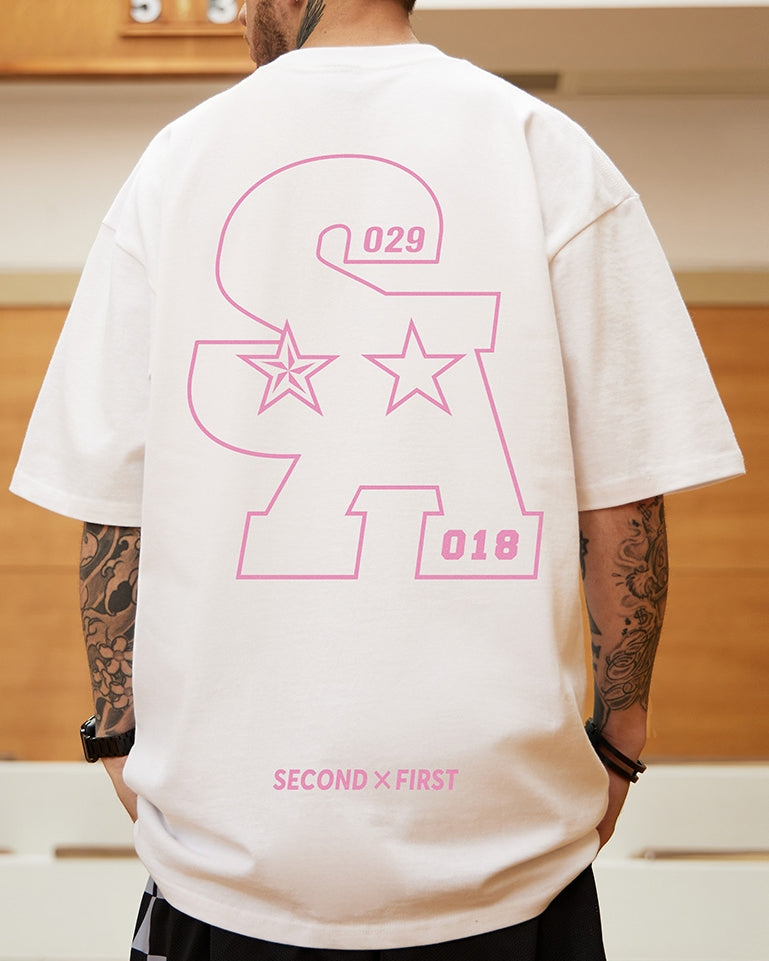 スターナンバーコンセプトデザイン半袖Tシャツ U2167
