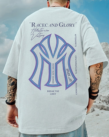 【OUTLET/即納】アクティブグラフィックバック半袖Tシャツ U2258