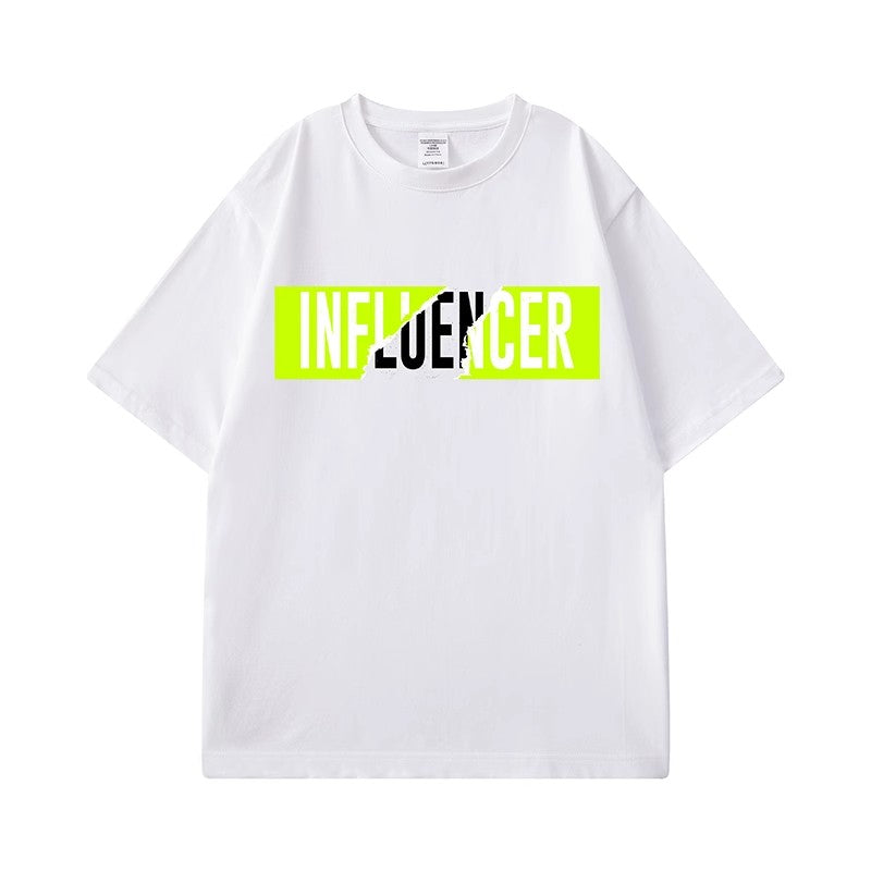 インフルエンサープリント半袖Tシャツ U1649