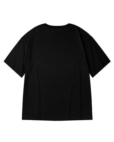 ブロックロゴフロントプリント半袖Tシャツ U2185