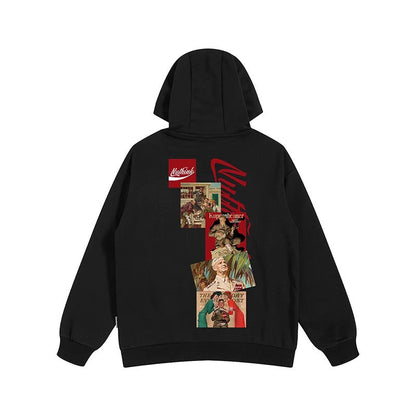 【OUTLET/即納】アメリカンレトロストリートパーカー U1462