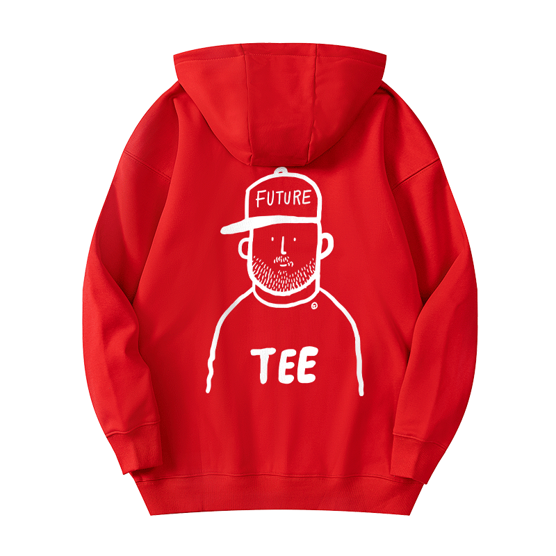 アートラインイラストデザインフーディー U2418