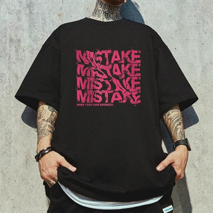 ルーズシルエットプリント半袖Tシャツ U2321