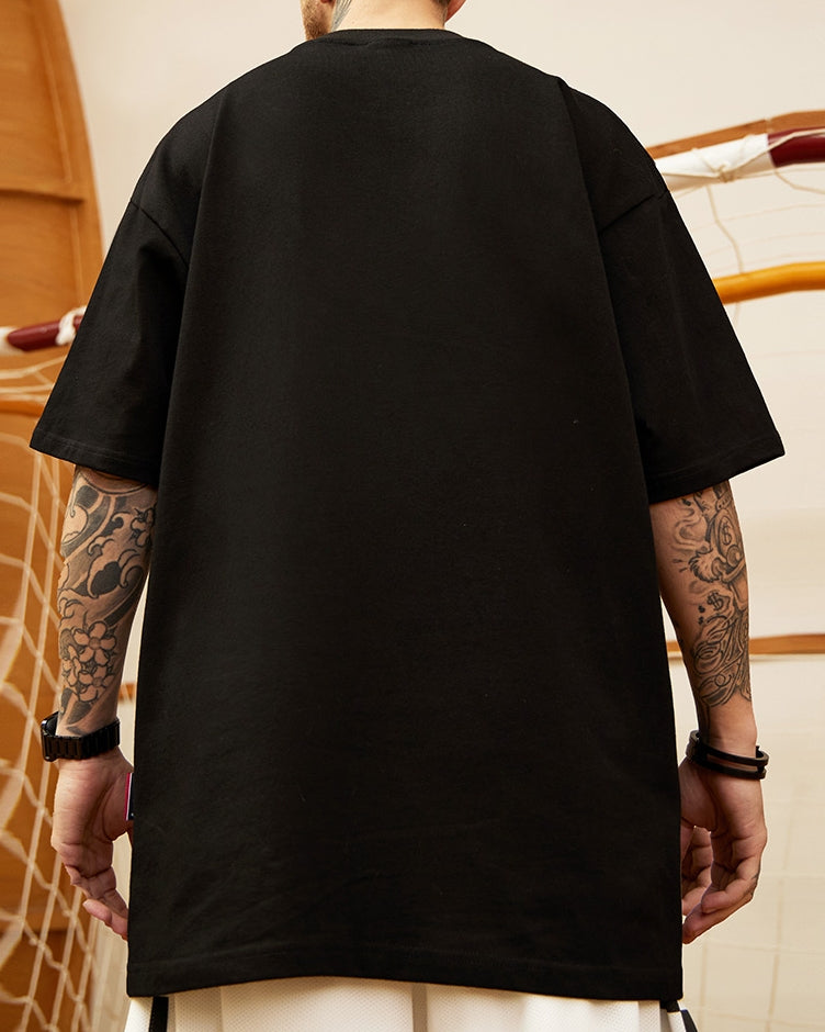 【OUTLET/即納】ドリップロゴワンポイント半袖Tシャツ U2250