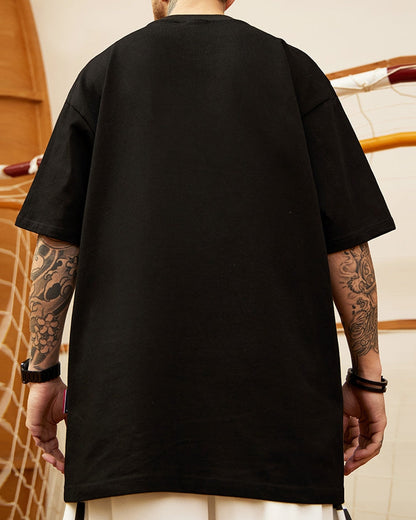 【OUTLET/即納】ドリップロゴワンポイント半袖Tシャツ U2250