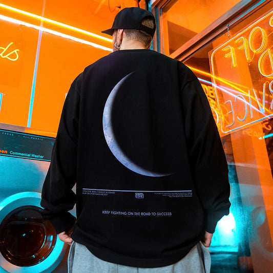 【OUTLET/即納】クレセントムーンストリート長袖Tシャツ U1896