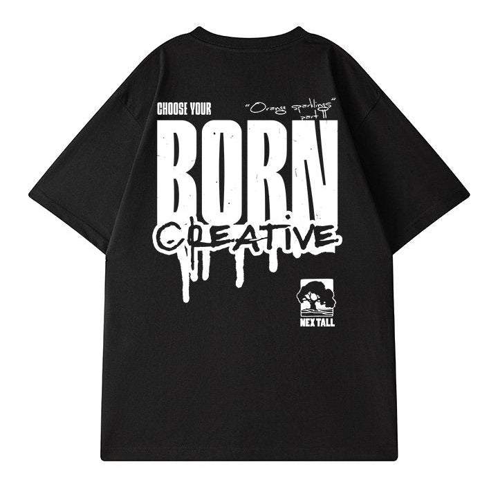 ドロップインクオーバーサイズ半袖Tシャツ U2595