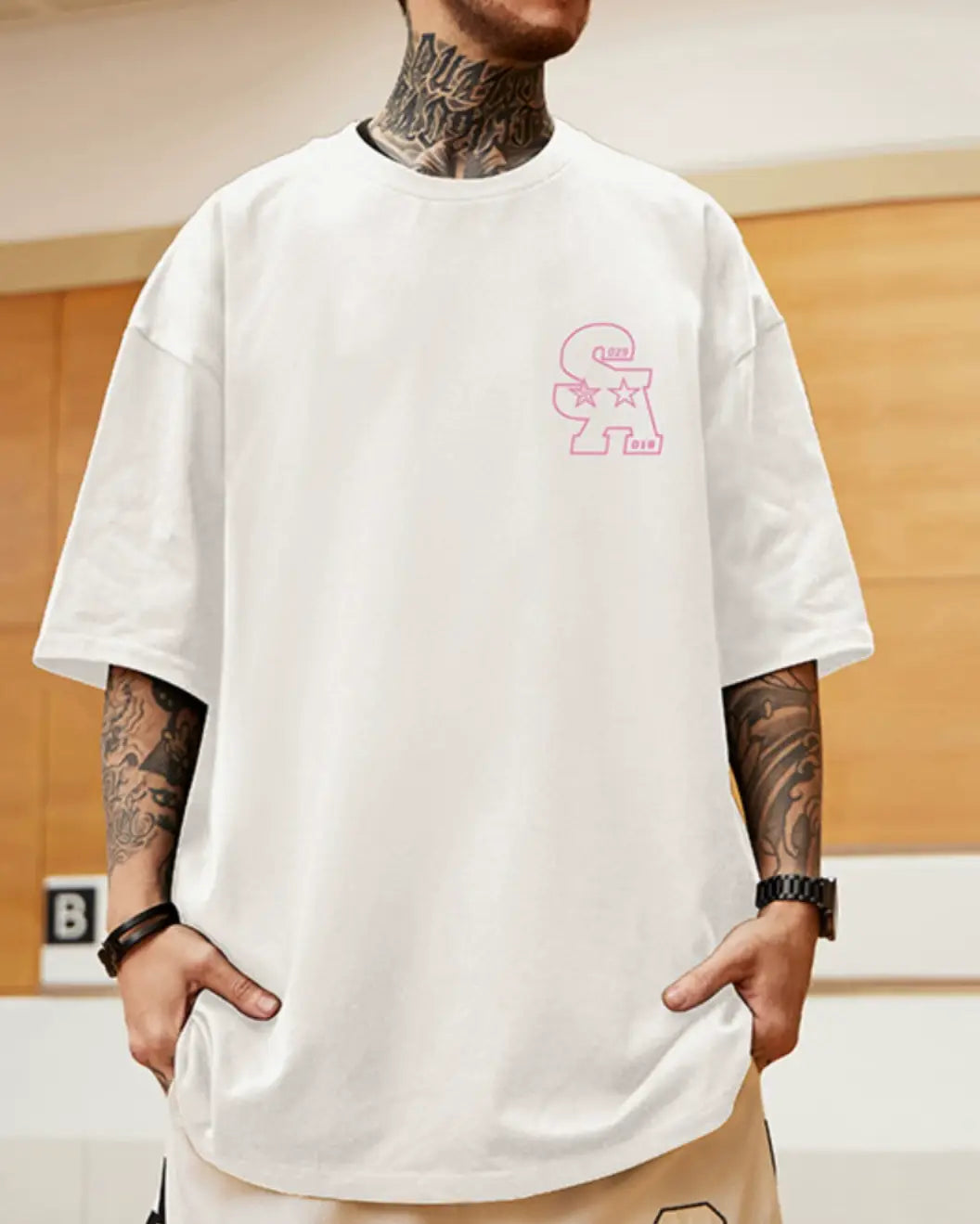 スターナンバーコンセプトデザイン半袖Tシャツ U2167