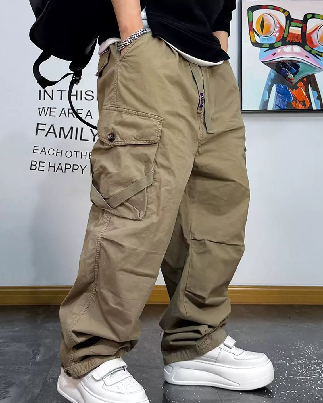 【OUTLET/即納】タクティカルポケットデザインパンツ U2052