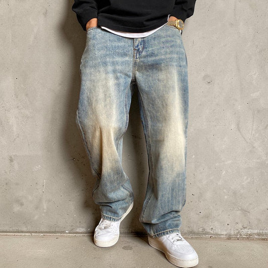 ヴィンテージウォッシュデニムパンツ U2574