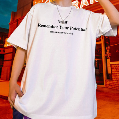 【OUTLET/即納】グラフィックラインプリント半袖Tシャツ U2581