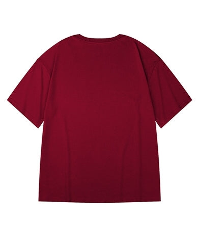 ラインアートデザイン半袖Tシャツ  U2201