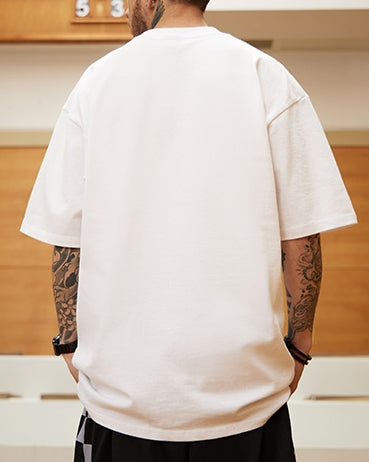 【OUTLET/即納】ドリップロゴワンポイント半袖Tシャツ U2250