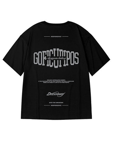 【OUTLET/即納】ランドスケープステートメントロゴ半袖Tシャツ U2309