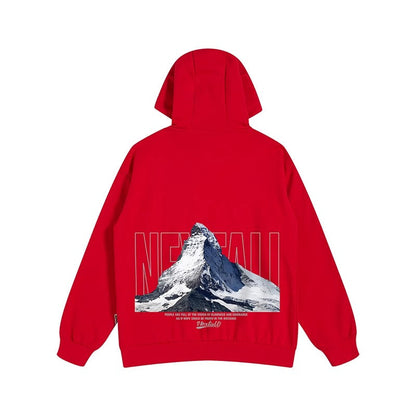 【OUTLET/即納】マウンテンプリントストリートパーカー U1482