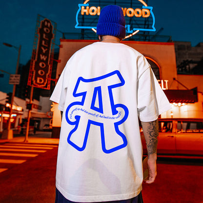 【OUTLET/即納】ビッグレターストリート半袖Tシャツ U1704